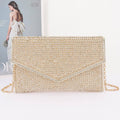 Rhinestone Envelope Party Clutch