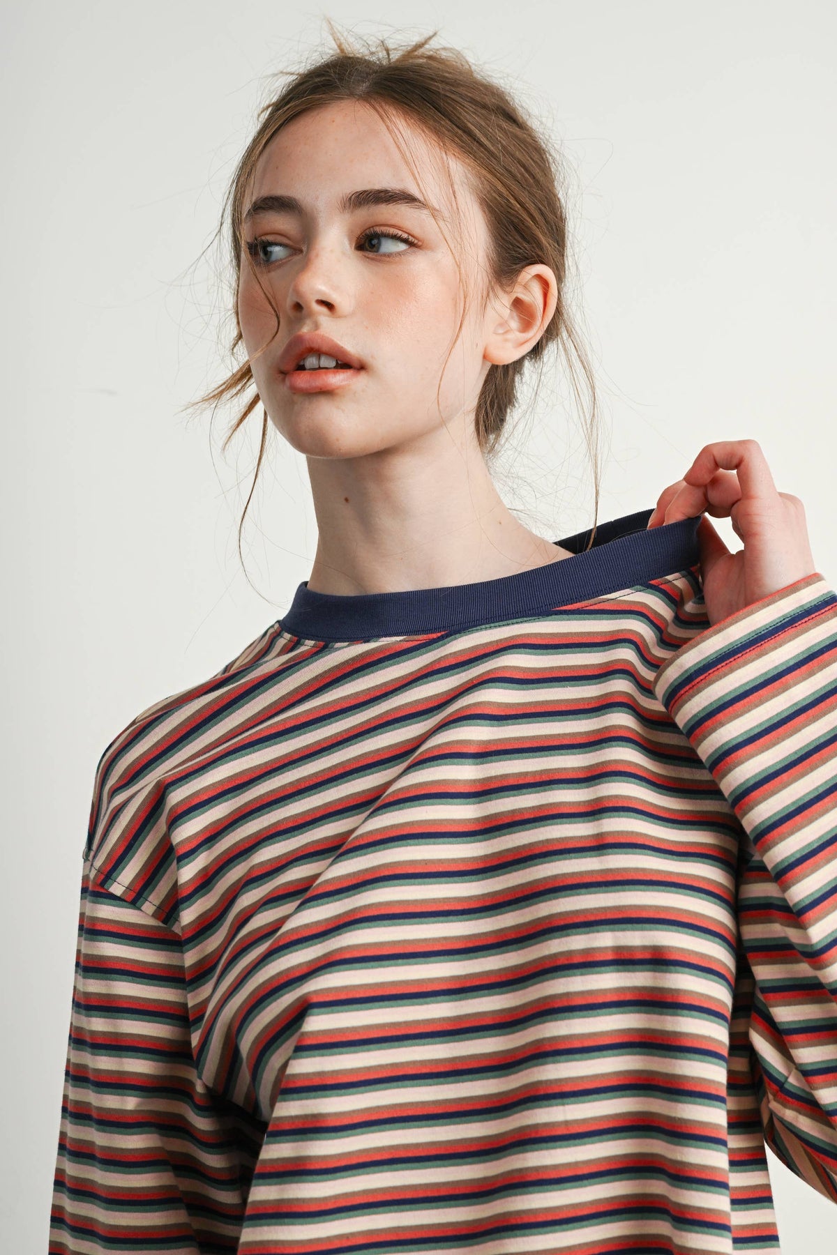 Vintage Stripe Long-Sleeve Tee