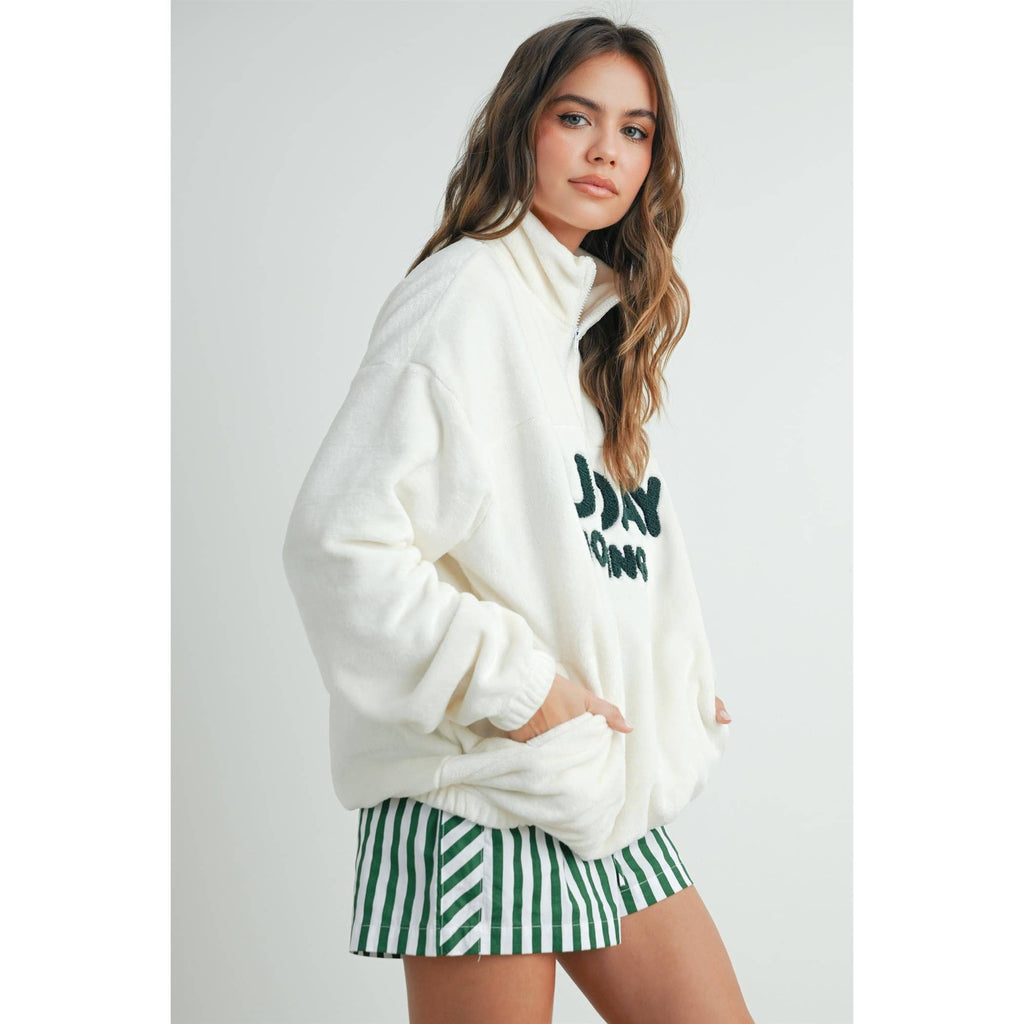 Sunday Morning Half-Zip Pullover Sweatshirt