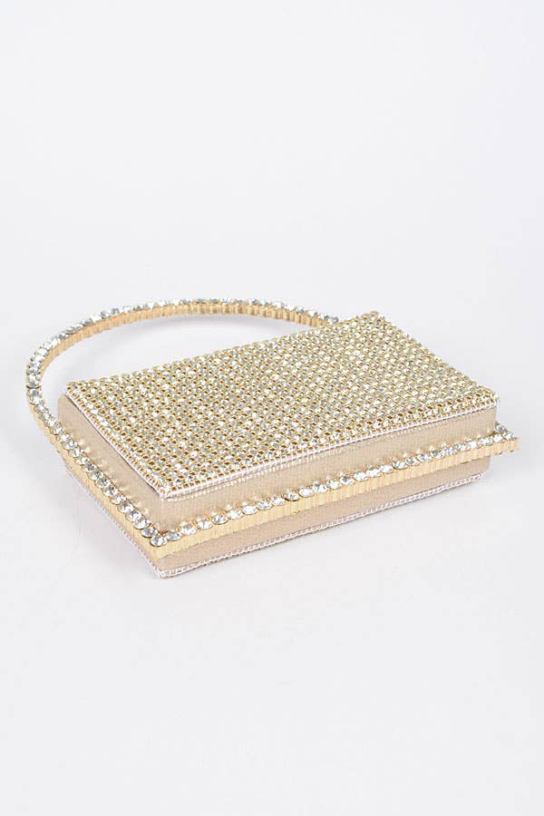 Oversized Rhinestone Shoulder Bag
