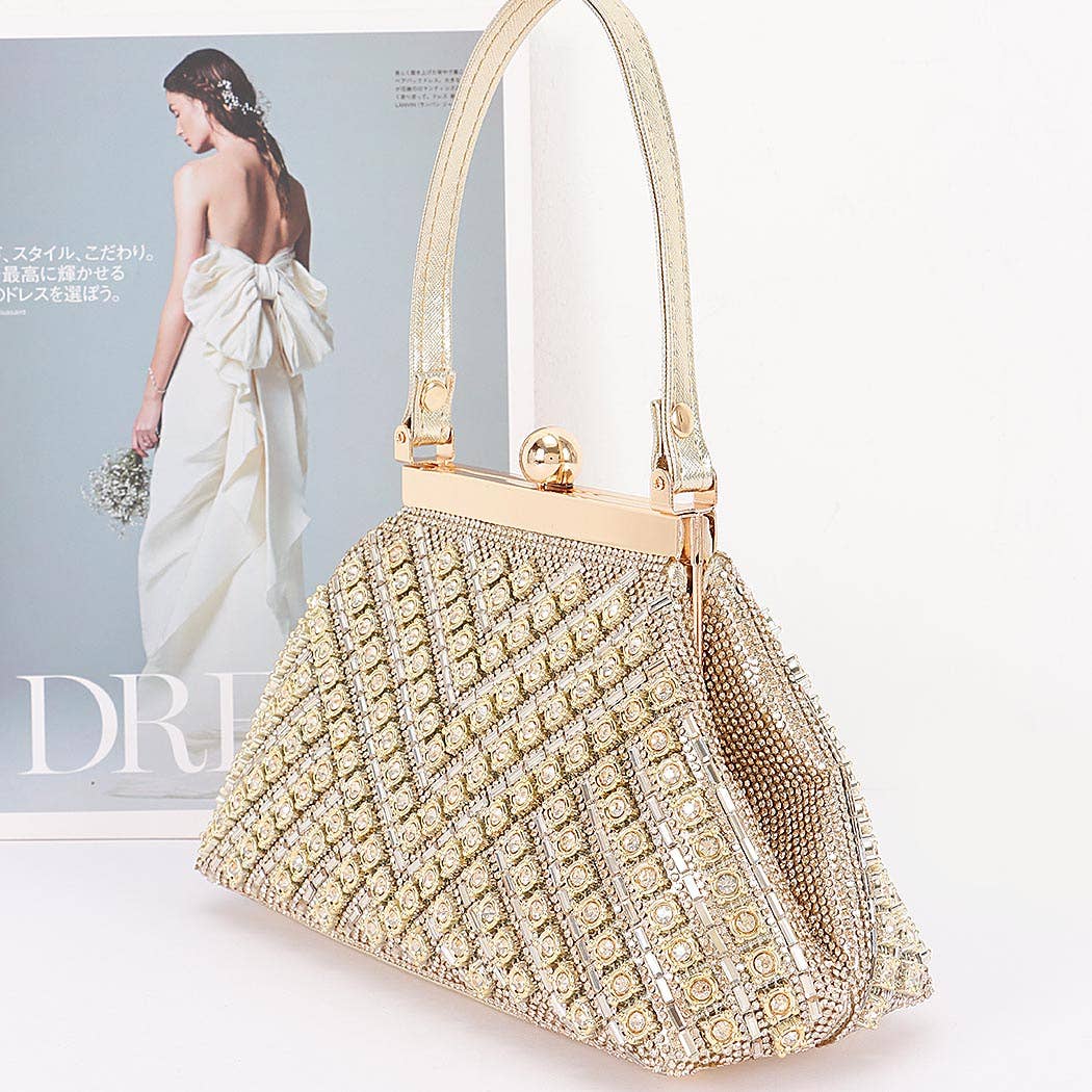 Rhinestone Party Clutch