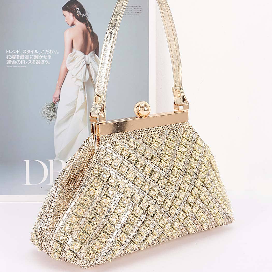 Rhinestone Party Clutch