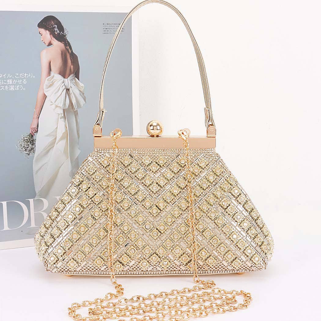 Rhinestone Party Clutch
